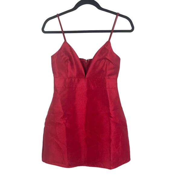 Lulu's Dresses & Skirts - Lulu's dress Glamorous Life v neck minidress red X-Small XS